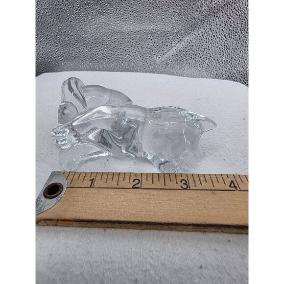 Crystal Glass Cat Figurine Ornament - Picture 7 of 7